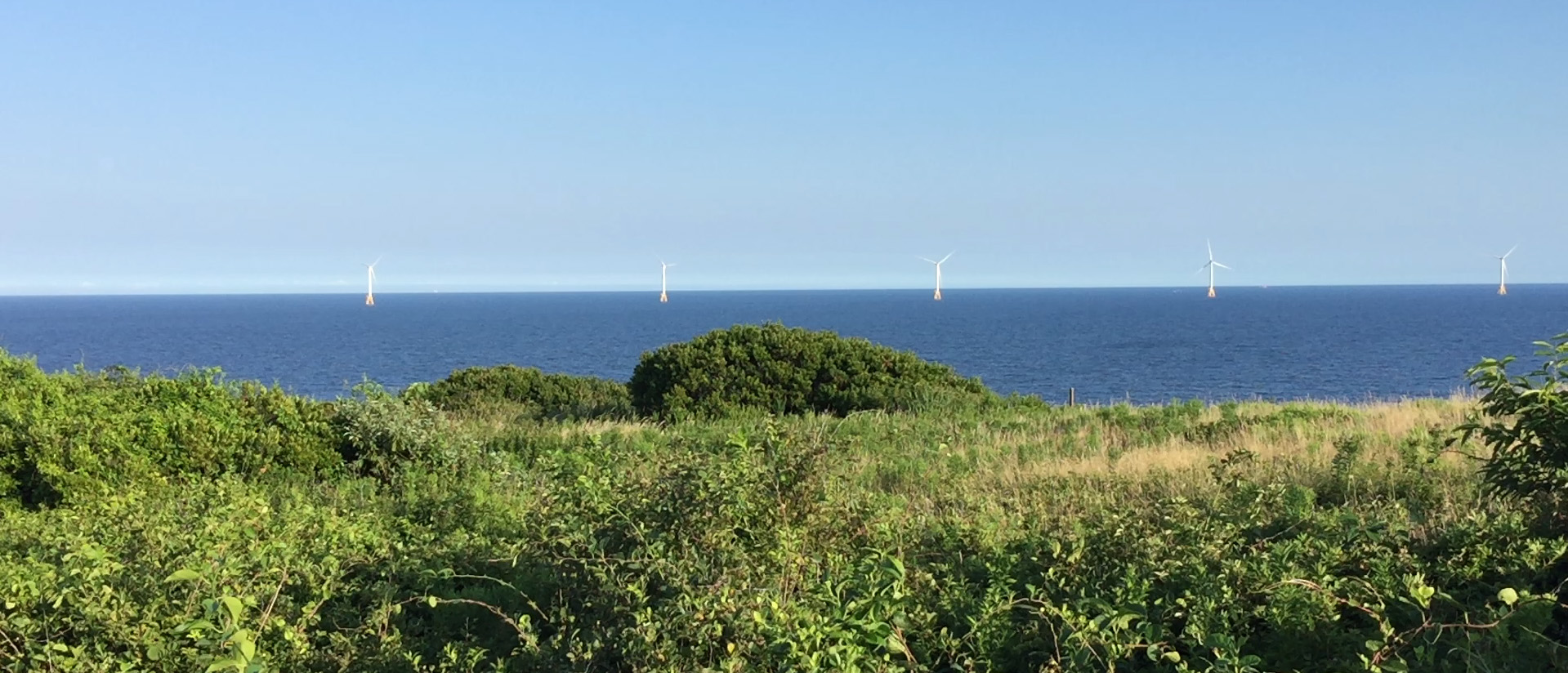 Wind farm off Block Island, RI
